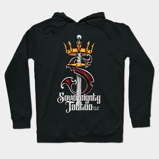 Sovereignty Tattoo Logo(Basic) Hoodie by Voorheestattoos